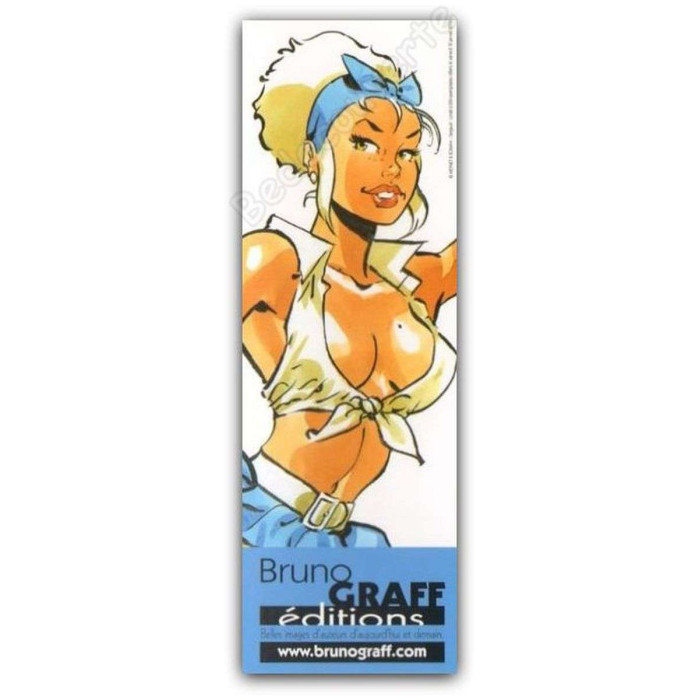 Meynet - Marque-page Angoulême 2016 Pin-up Jukeboxe