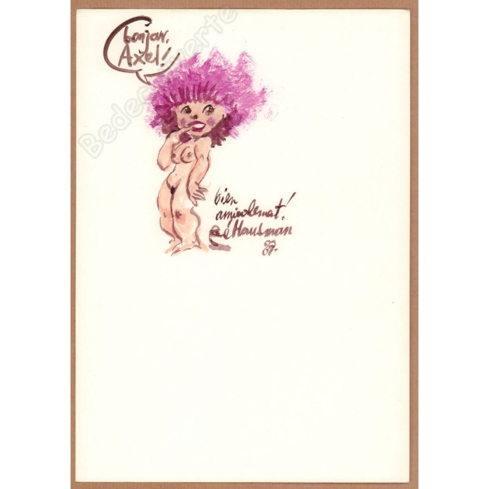 Hausman - Dessin Original La Troll