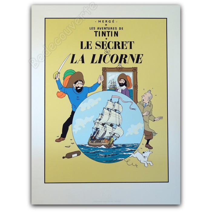 Hergé - Le secret de la Licorne Escale à Paris