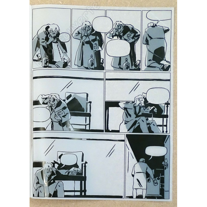 Alex Varenne - Planche Originale Berlin Strasse Ida