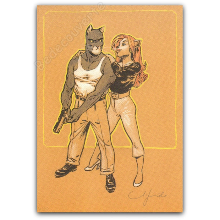 Guarnido - Blacksad Orange