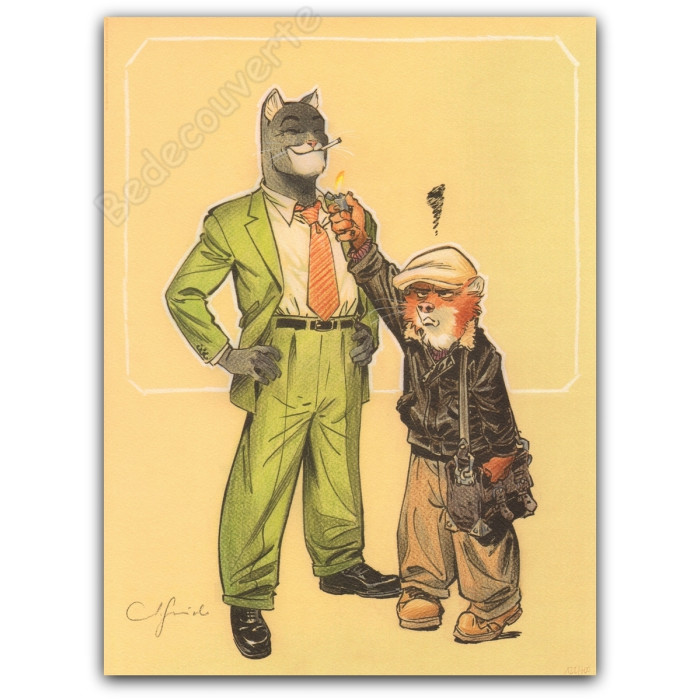 Guarnido - Blacksad Briquet
