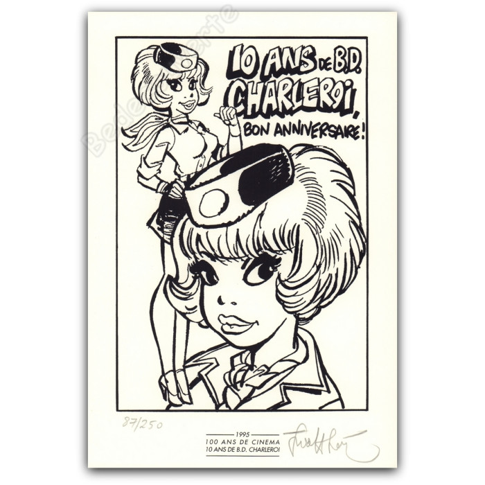 Walthéry - Natacha 10 ans de BD Charleroi