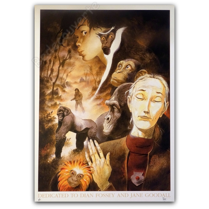 Frank Pé - Zoo Dedicated to Dian Fossey et Jane Goodall