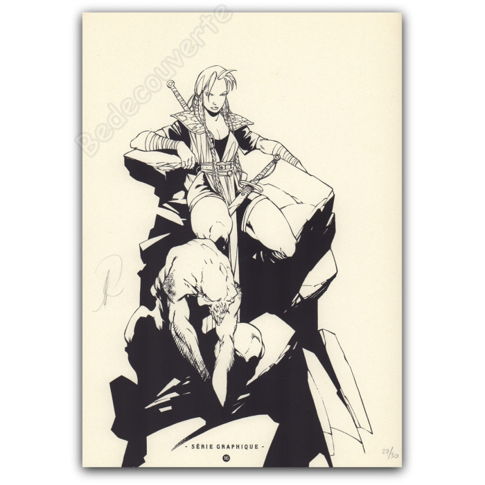 Varanda - La geste des chevaliers dragons Série Graphique NB